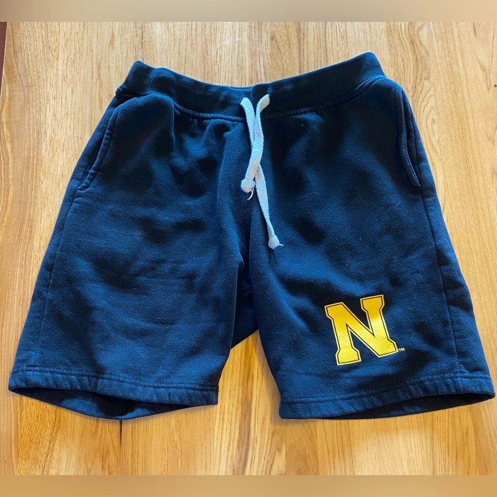 Montana State University-Northern Black MV Sport Vintage Fleece Sweat Shorts